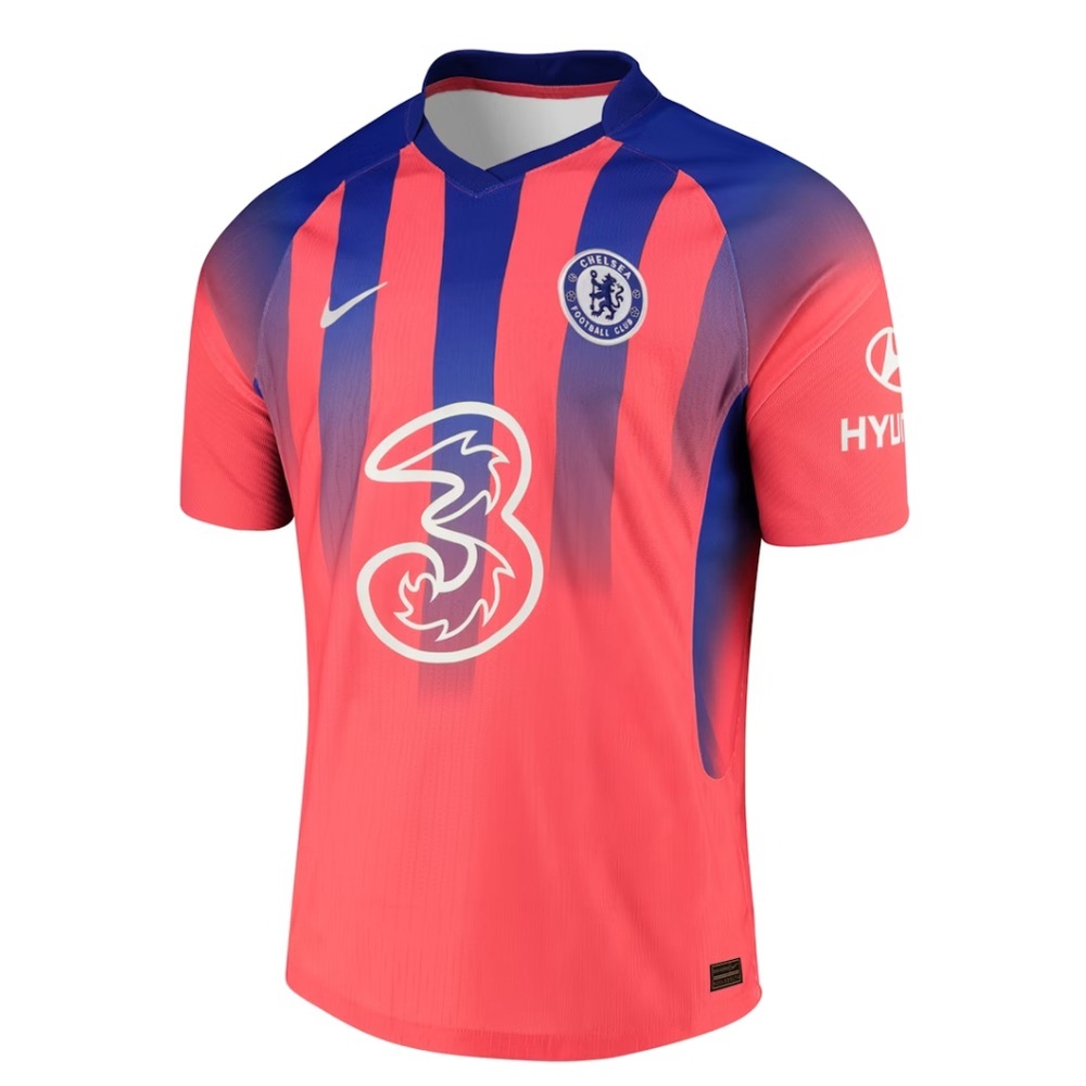 Nike Red and Blue Chelsea Jersey